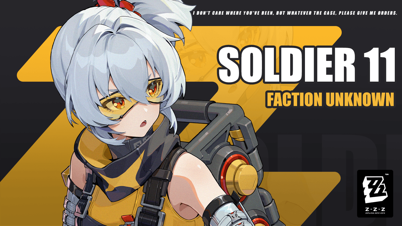 "Whatever the case, I await my orders." — Soldier 11