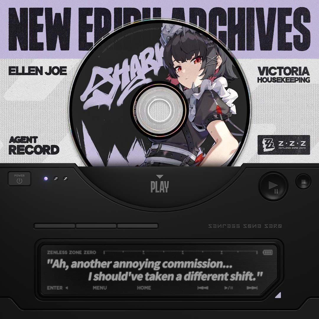 "Ah, another annoying commission... I should've taken a different shift." —Ellen Joe