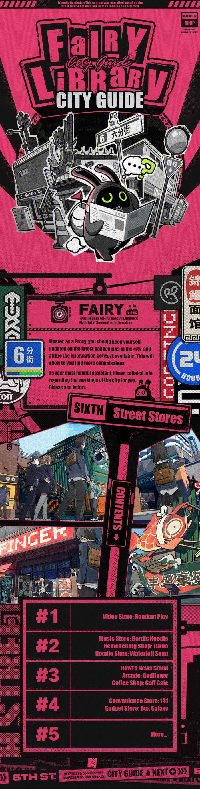 Fairy Library: City Guide