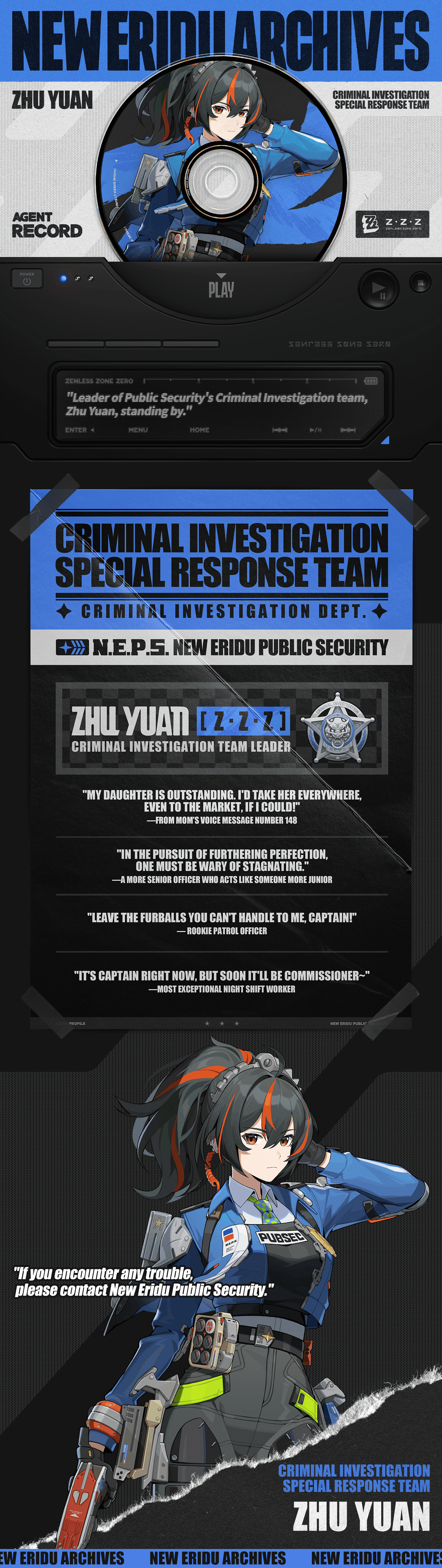 Perfil de Agente | Zhu Yuan