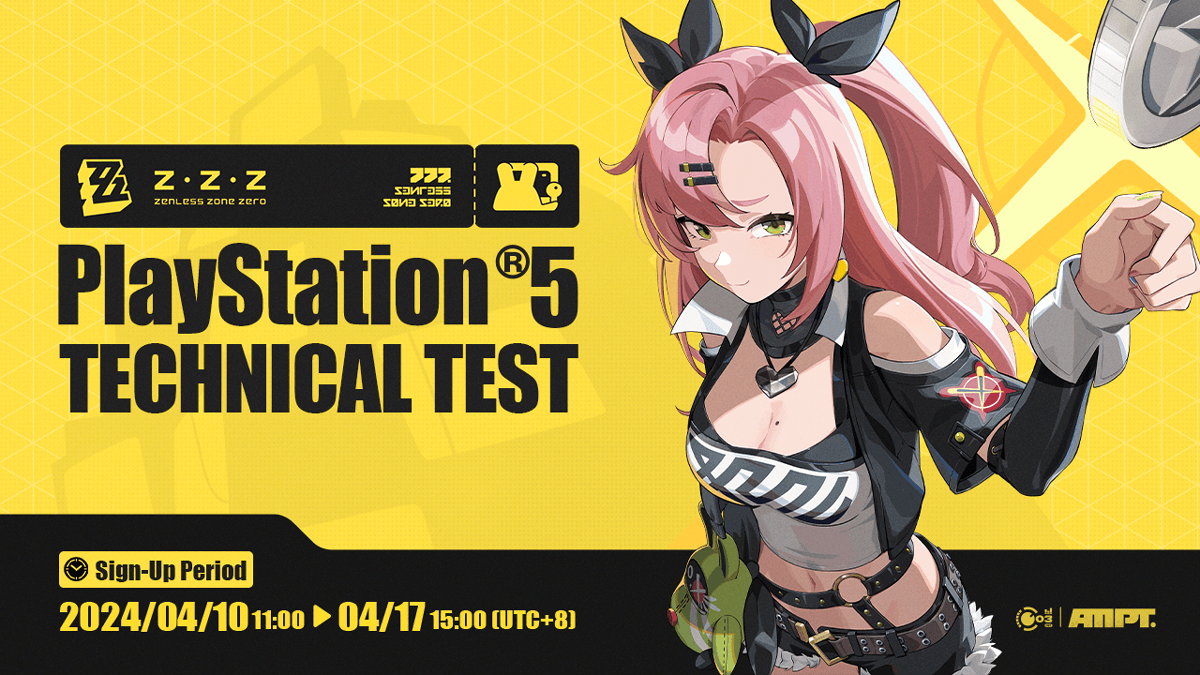 Começa o Teste Técnico do Zenless Zone Zero para PlayStation®5