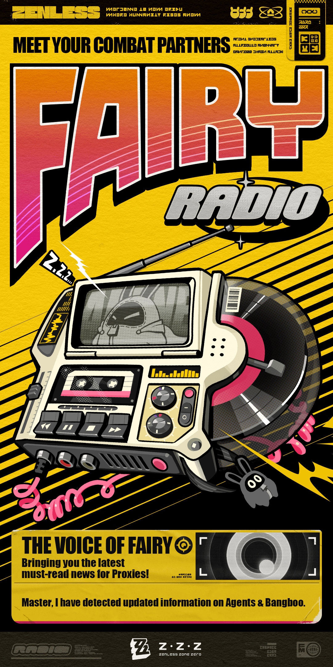 Rádio Fada: Conheça seus companheiros de combate
