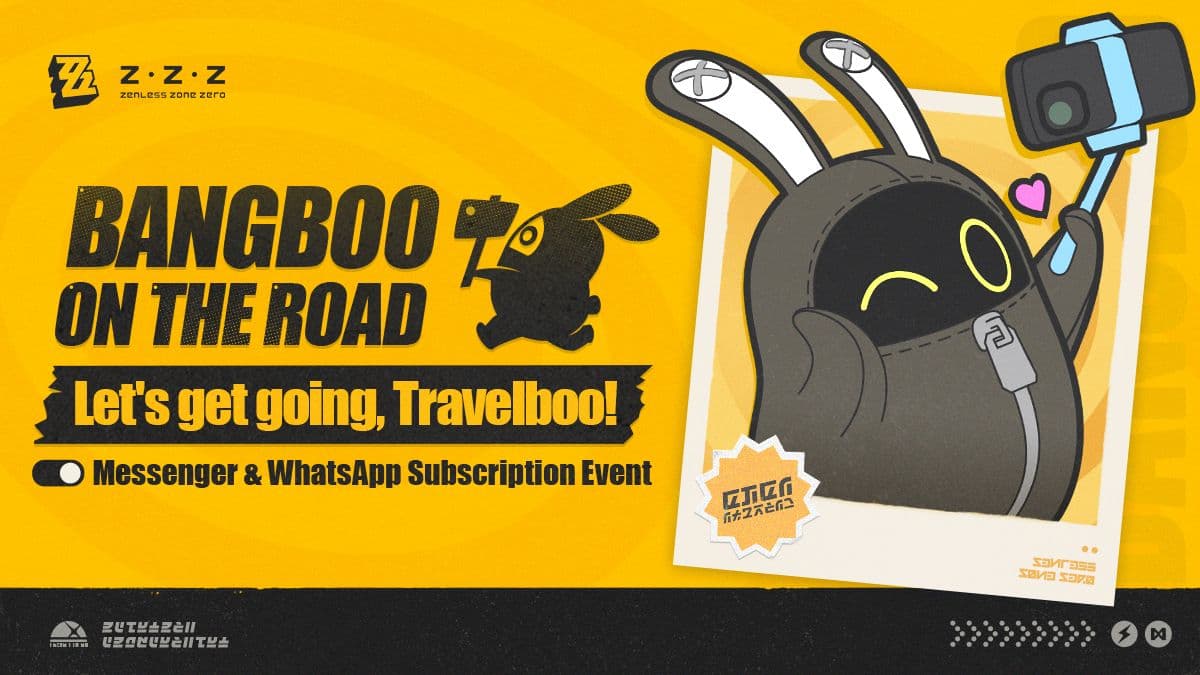 "Bangboo Viajante" - Evento de inscrição no Messenger & WhatsApp já começou! Participe para ganhar Policromos!