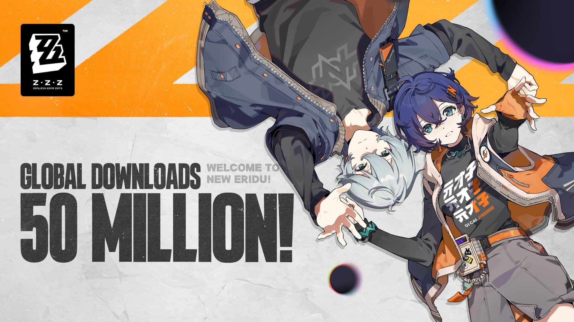 Zenless Zone Zero: Agradecimentos de Ridu | Total global de downloads já atingiu 50 milhões!
