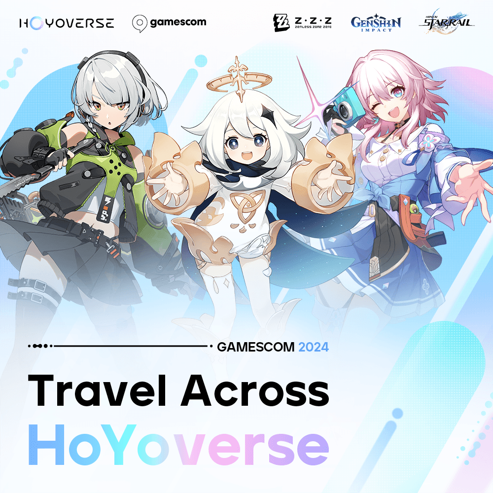 Anúncio oficial da participação de Zenless Zone Zero na gamescom 2024 em Colônia