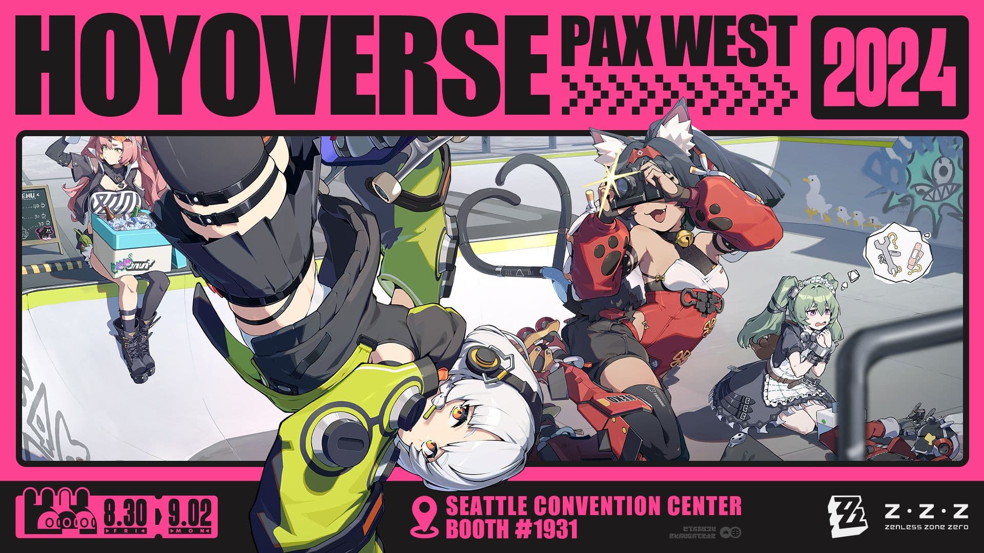 Zenless Zone Zero Confirms Attendance at PAX West 2024!