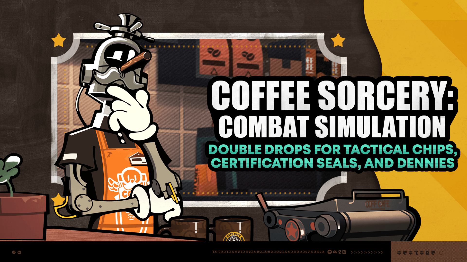 Detalhes do Evento "Magia das Poções de Café: Simulação de Combate"