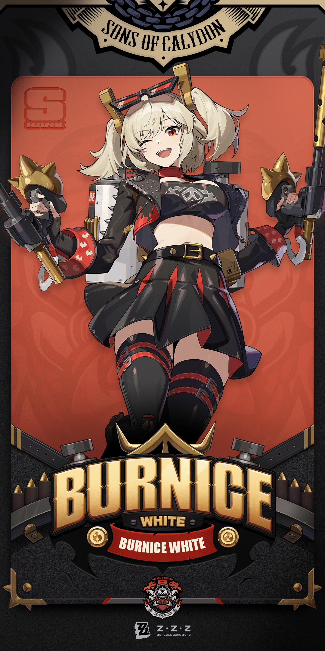 Mecânicas de Agente: Burnice