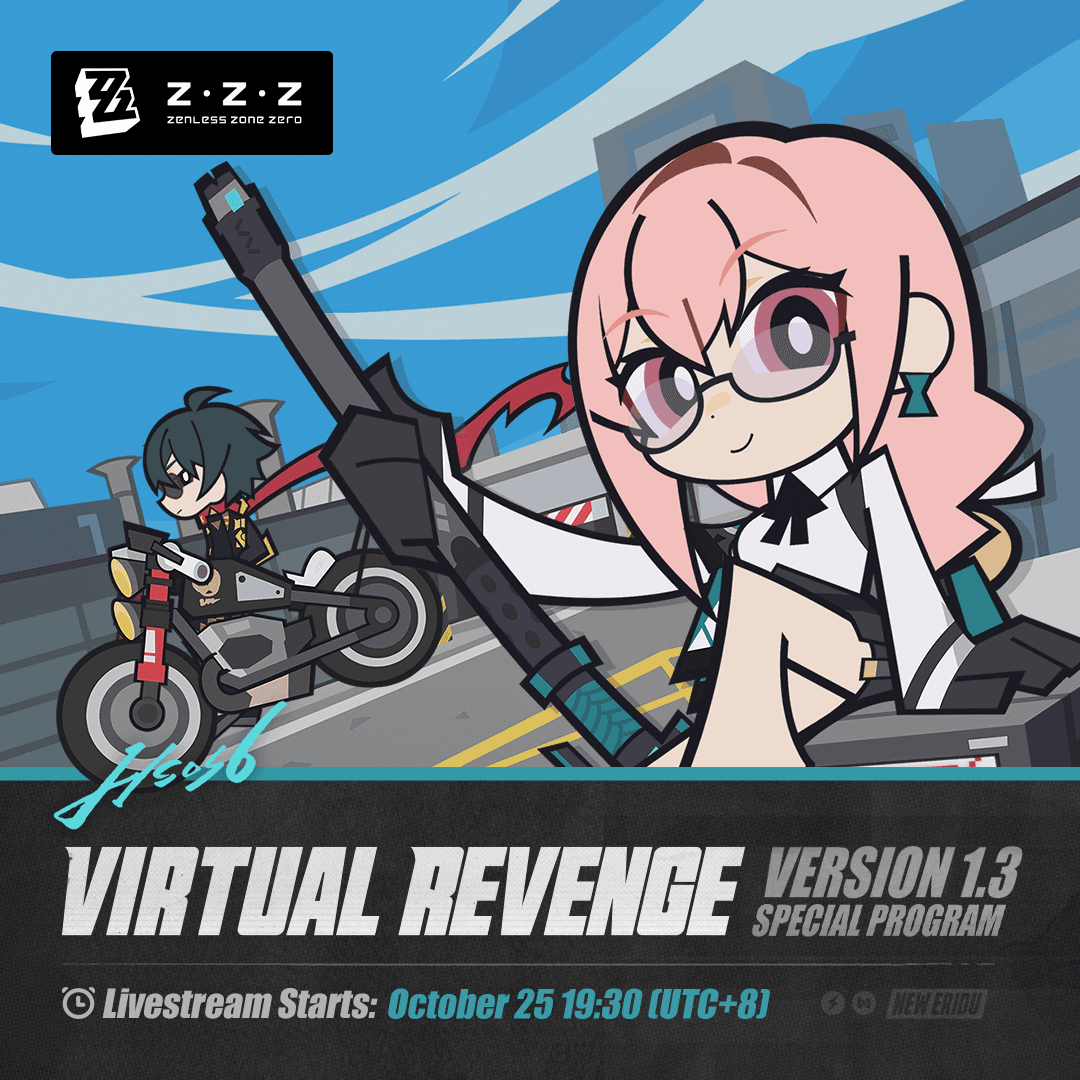 Trailer do Programa Especial da Versão 1.3 de Zenless Zone Zero "Vingança Virtual"