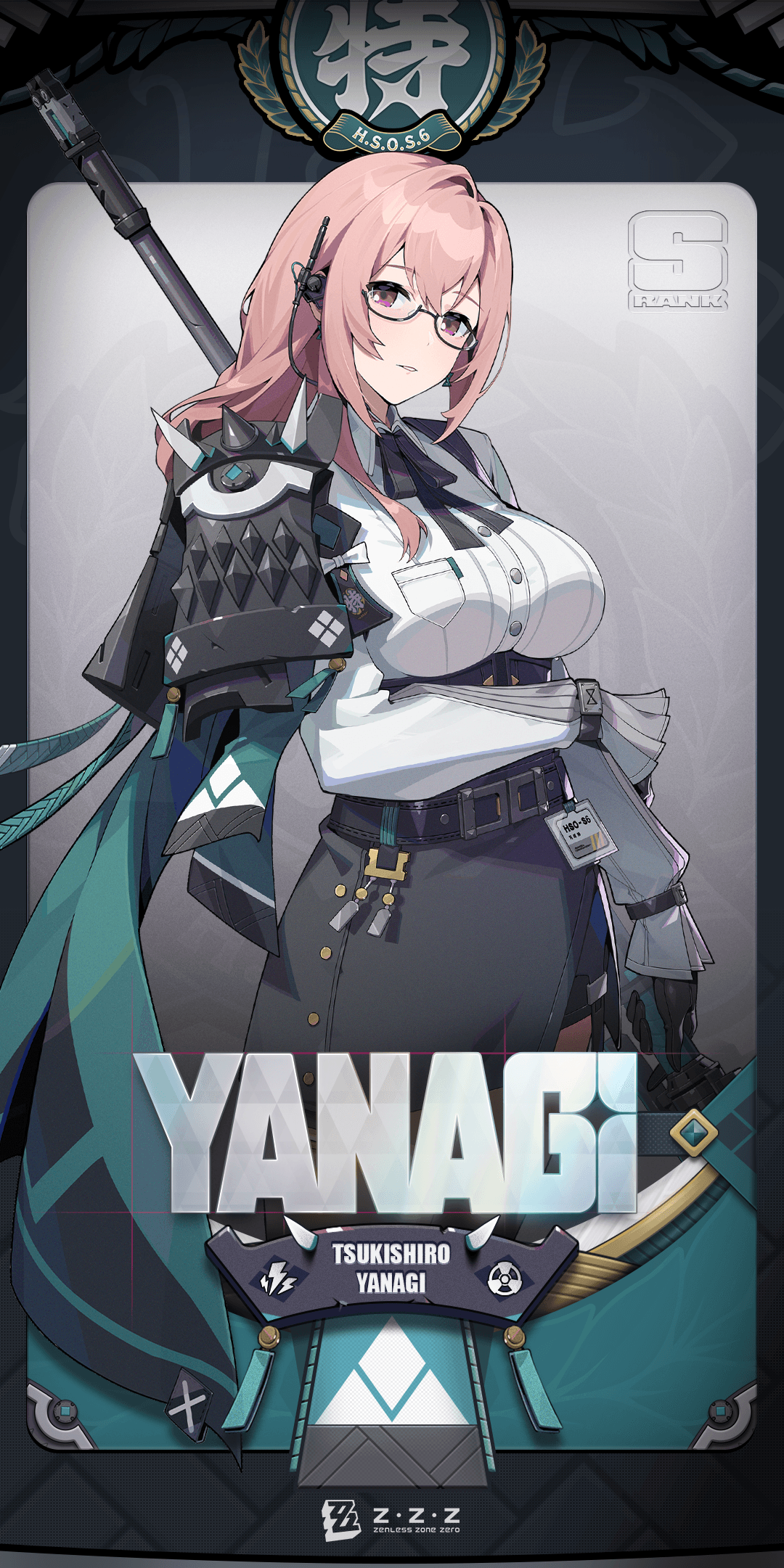Mecânicas de Agente: Tsukishiro Yanagi