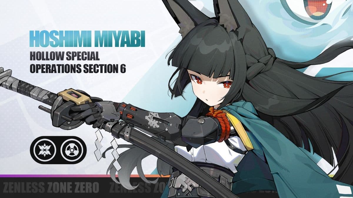 Informações de Combate de Agente: Hoshimi Miyabi | Zenless Zone Zero