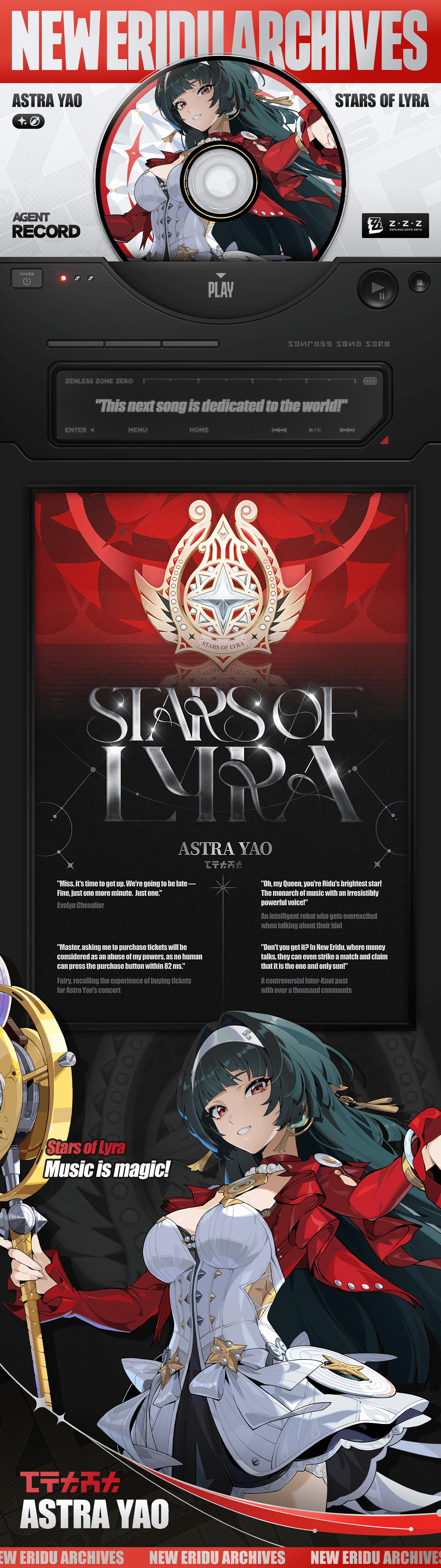 Perfil de Agente | Astra Yao