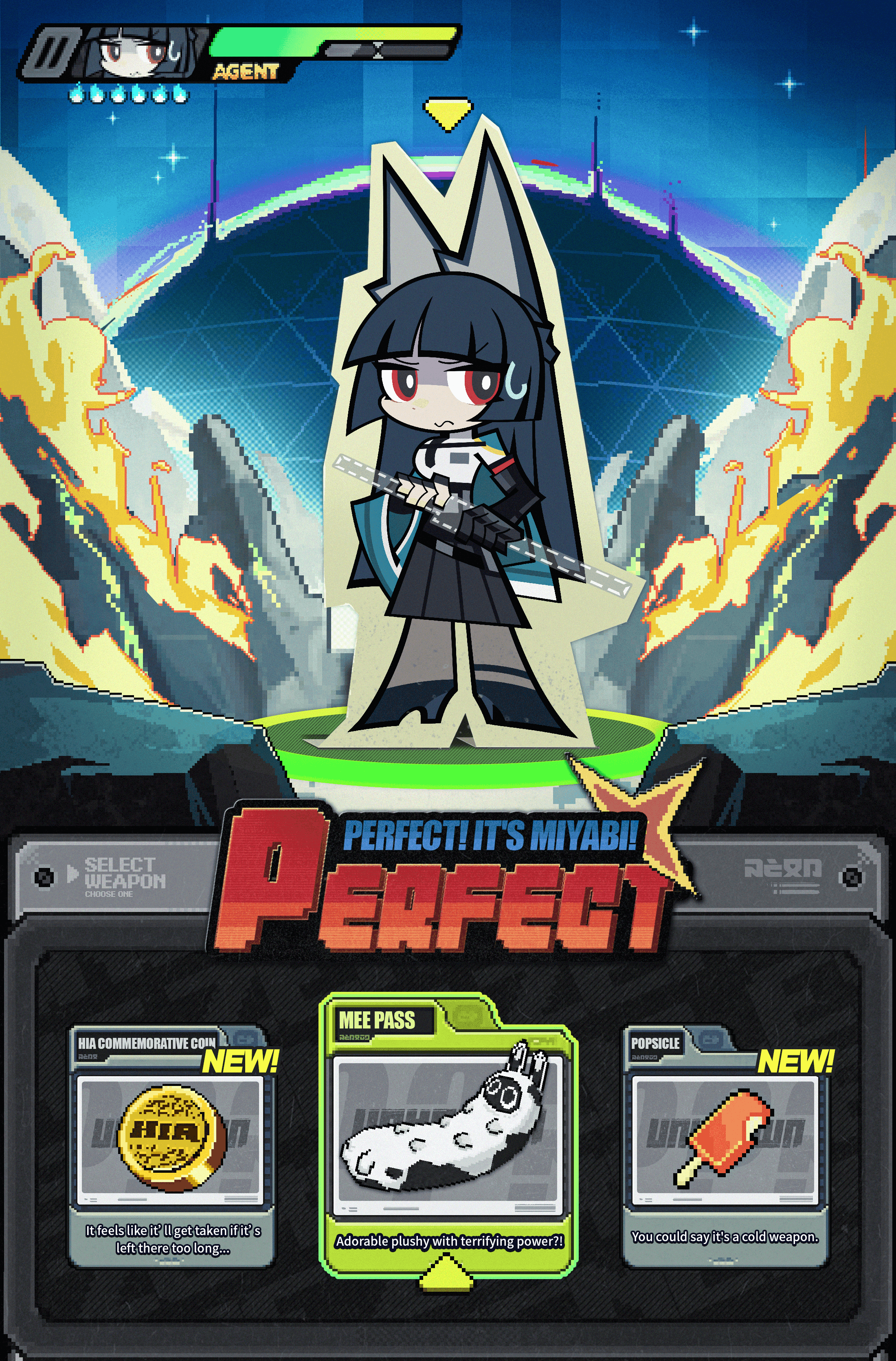 Incrível! É a senhorita Miyabi!