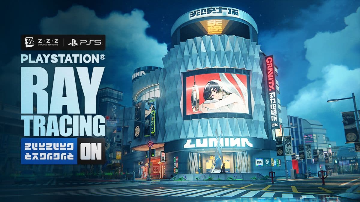 Demonstração do efeito Ray Tracing de Zenless Zone Zero no PlayStation®"