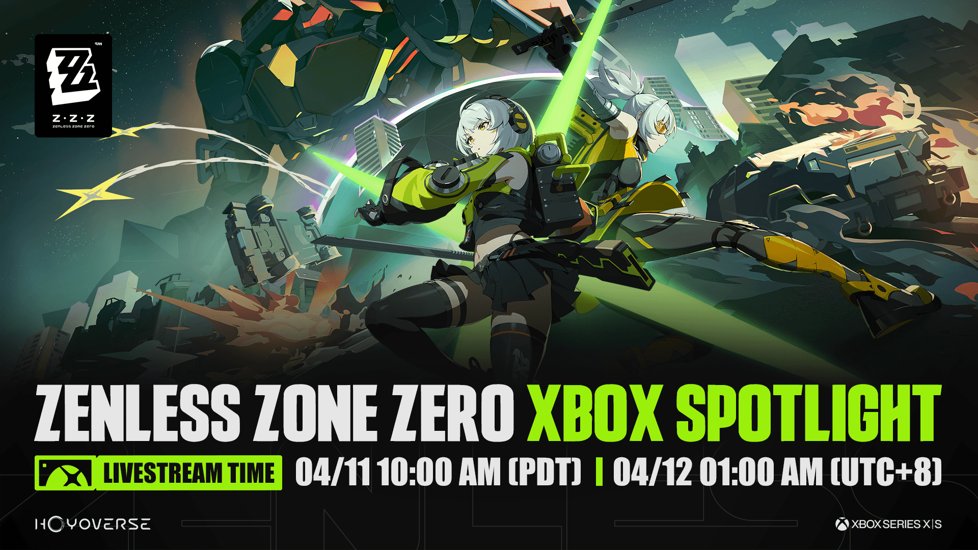 Anúncio da Entrevista com os Desenvolvedores de Zenless Zone Zero para o Xbox