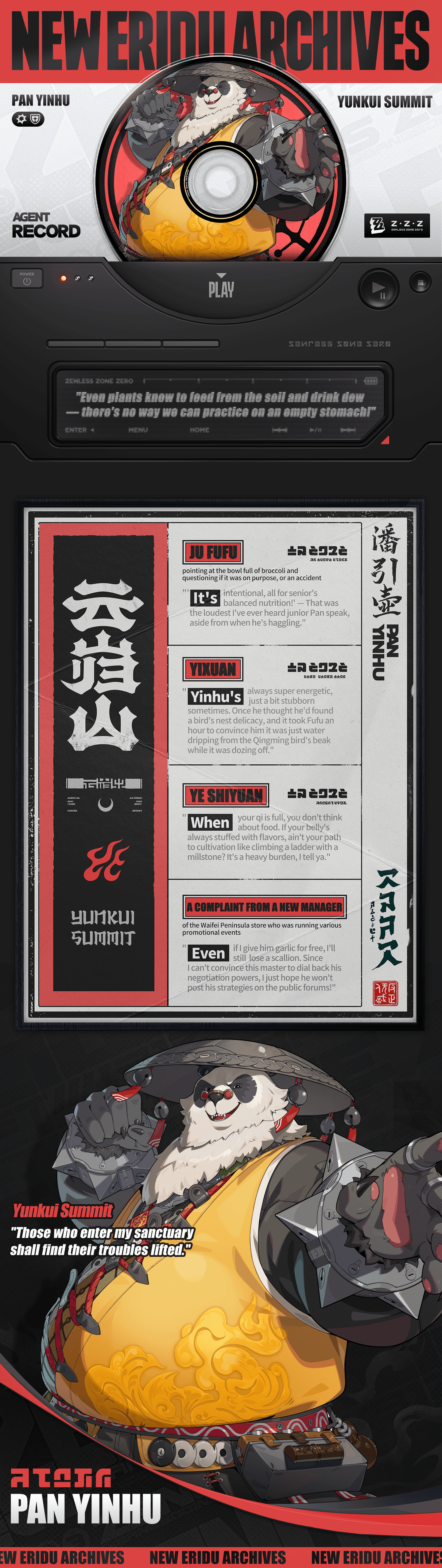 Perfil de Agente: Pan Yinhu