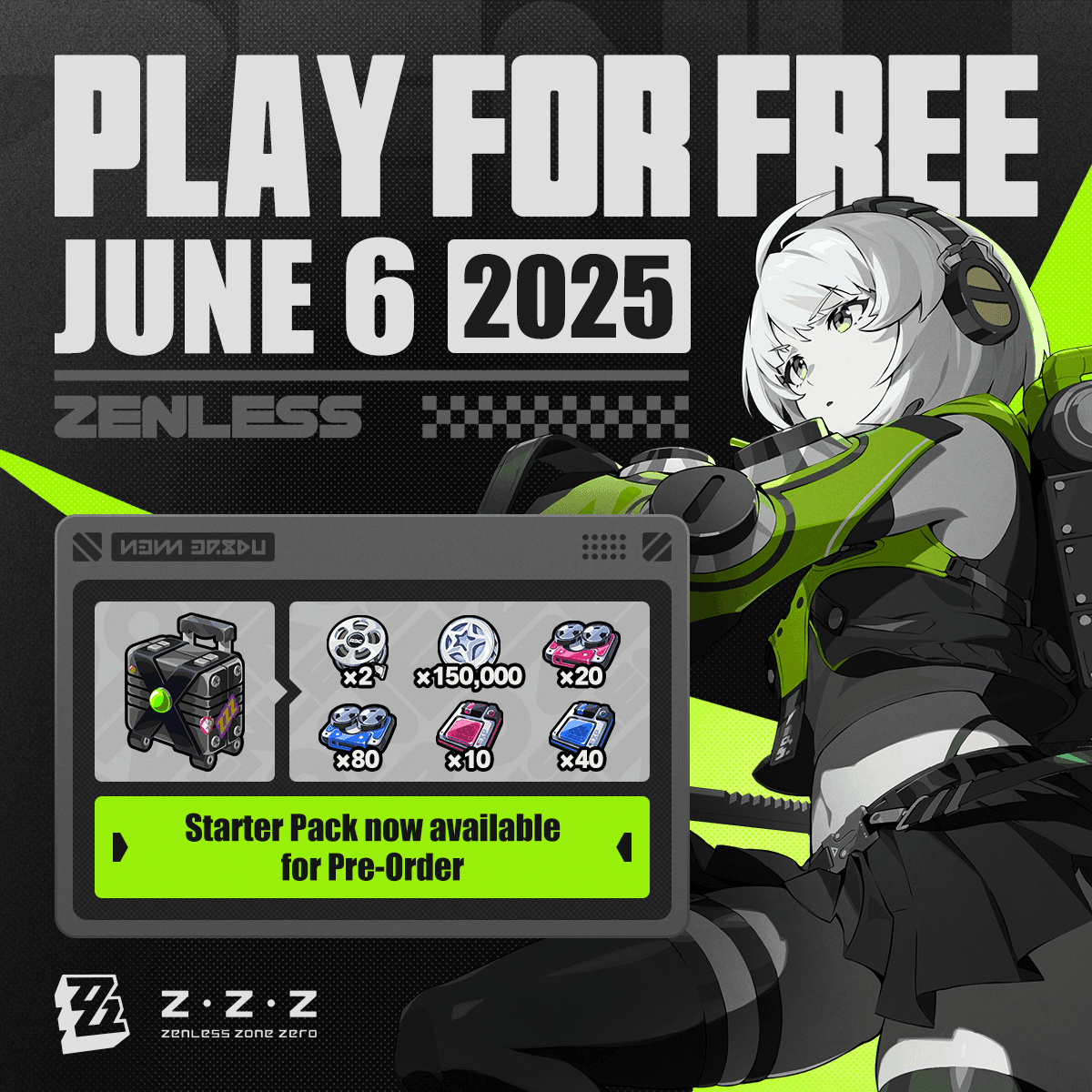 Zenless Zone Zero chega ao Xbox em 6 de junho junto com a Versão 2.0!
