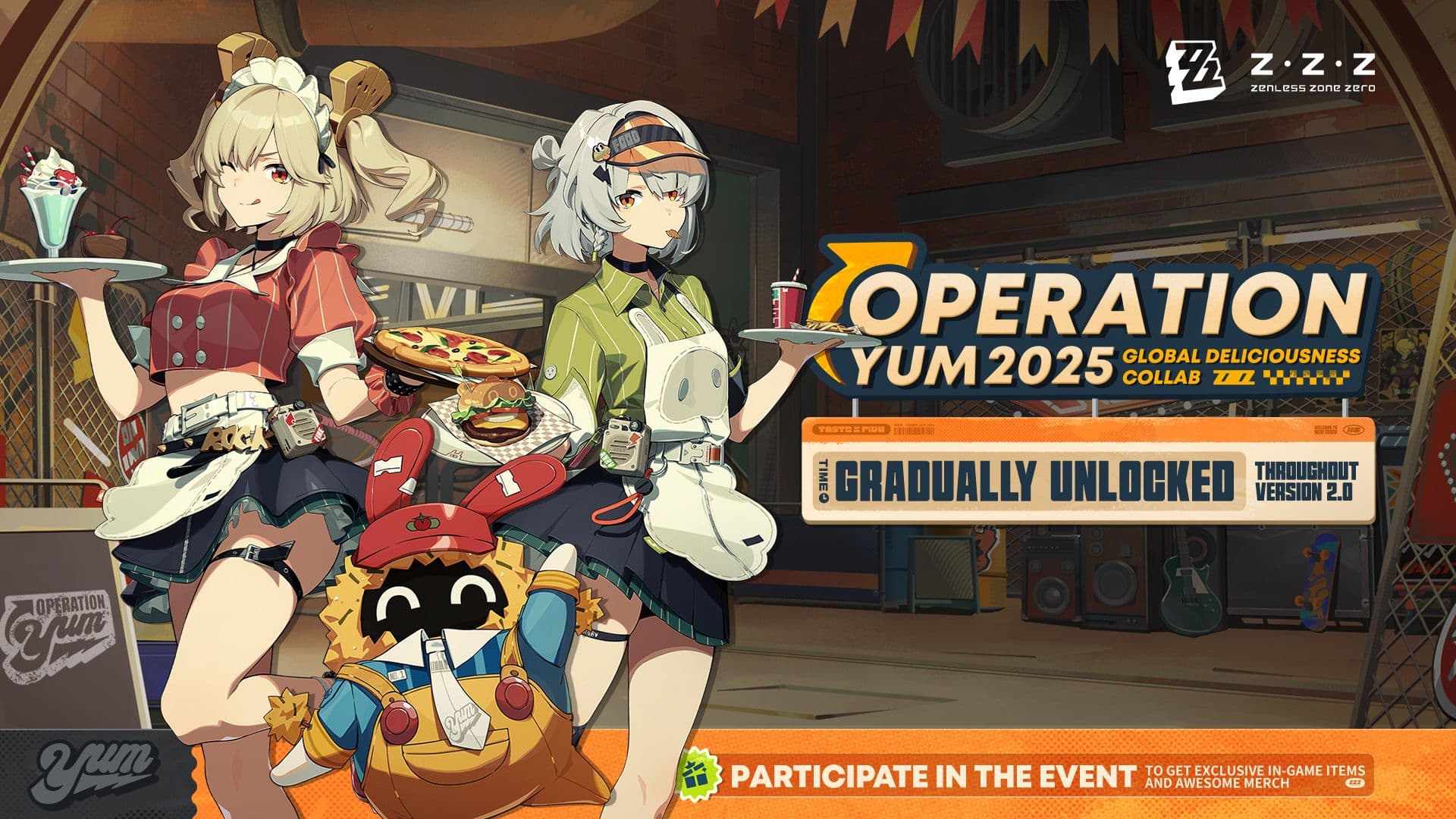 Operation Yum | Zenless Zone Zero Global Deliciousness Collab Event Details