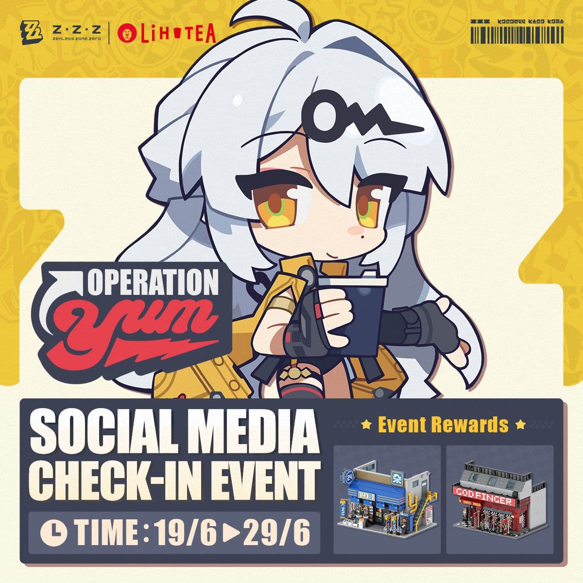 Zenless Zone Zero × LiHO TEA collaboration is now live!