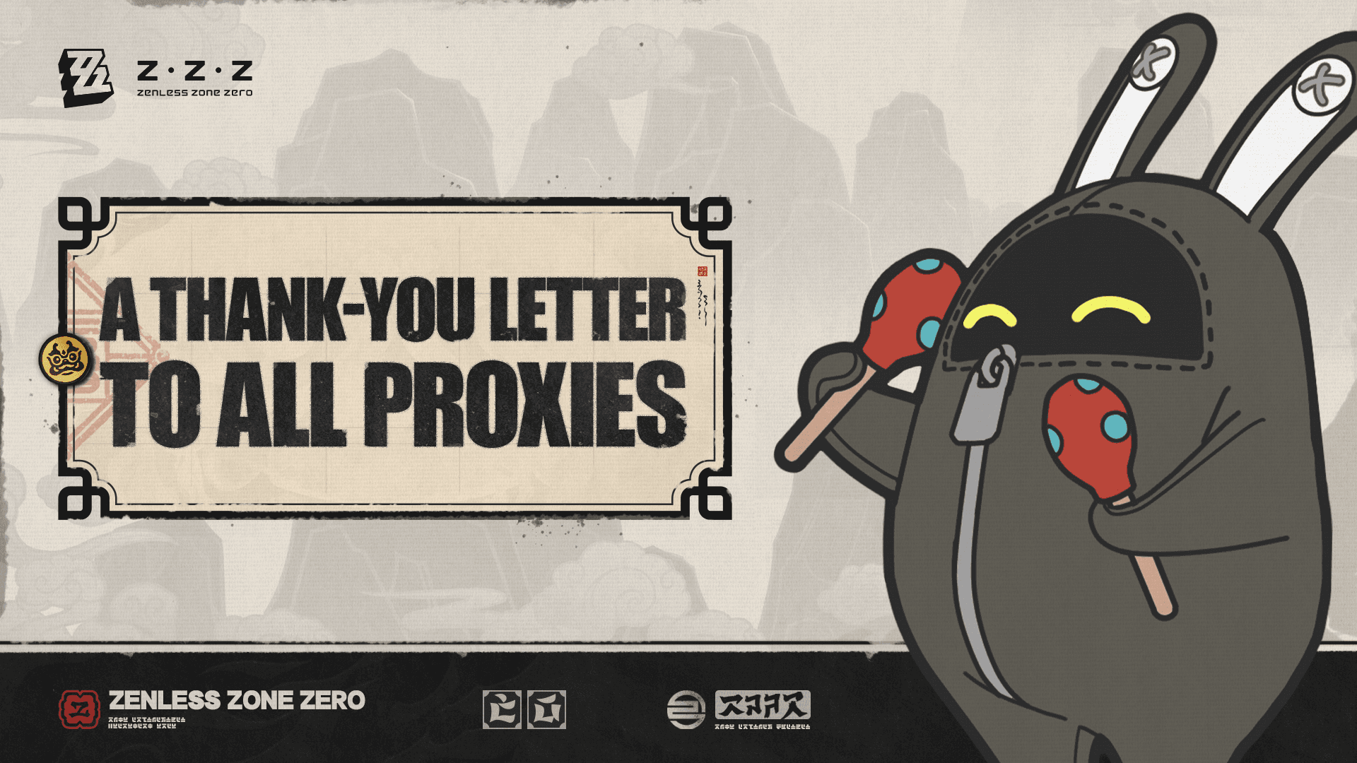 Carta de Agradecimento aos Proxies