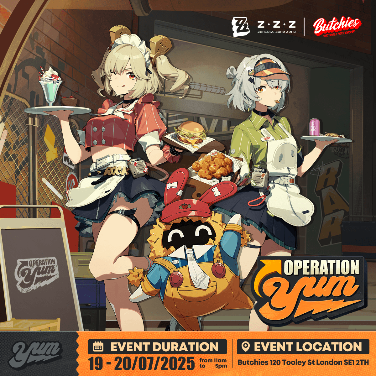 OPERATION YUM: Offline Special Event is starting soon in London!