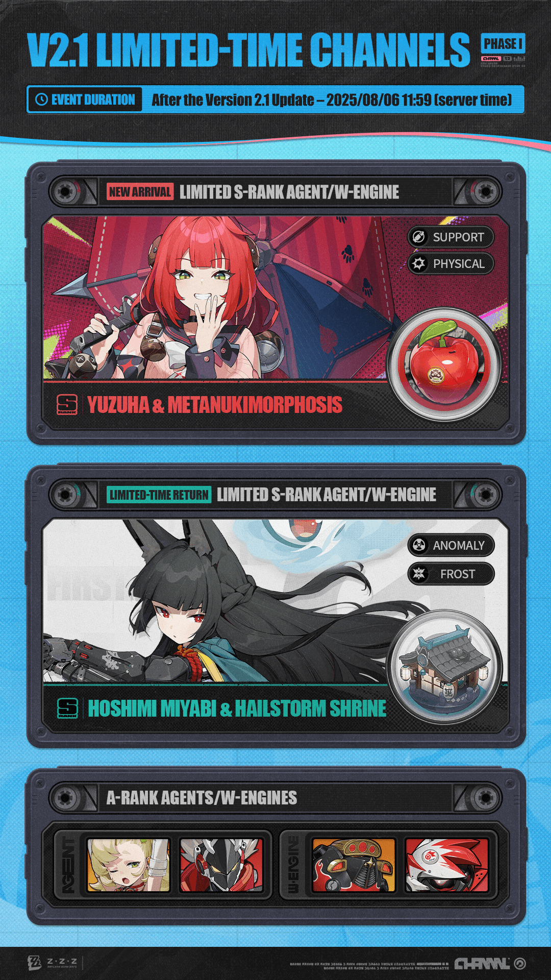 Versão 2.1 – Eventos por Tempo Limitado (Parte 1)