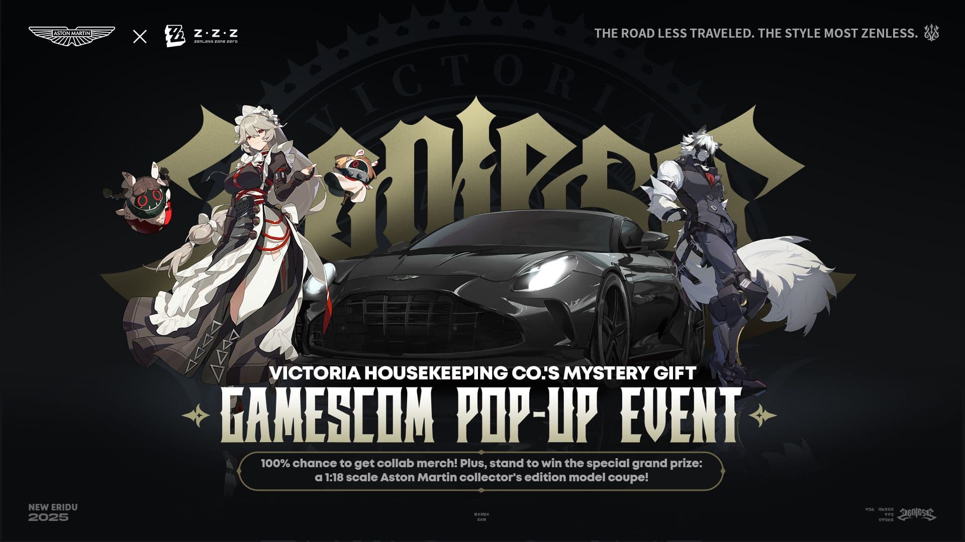 Aston Martin × Zenless Zone Zero Collab: Gamescom Event Announcement