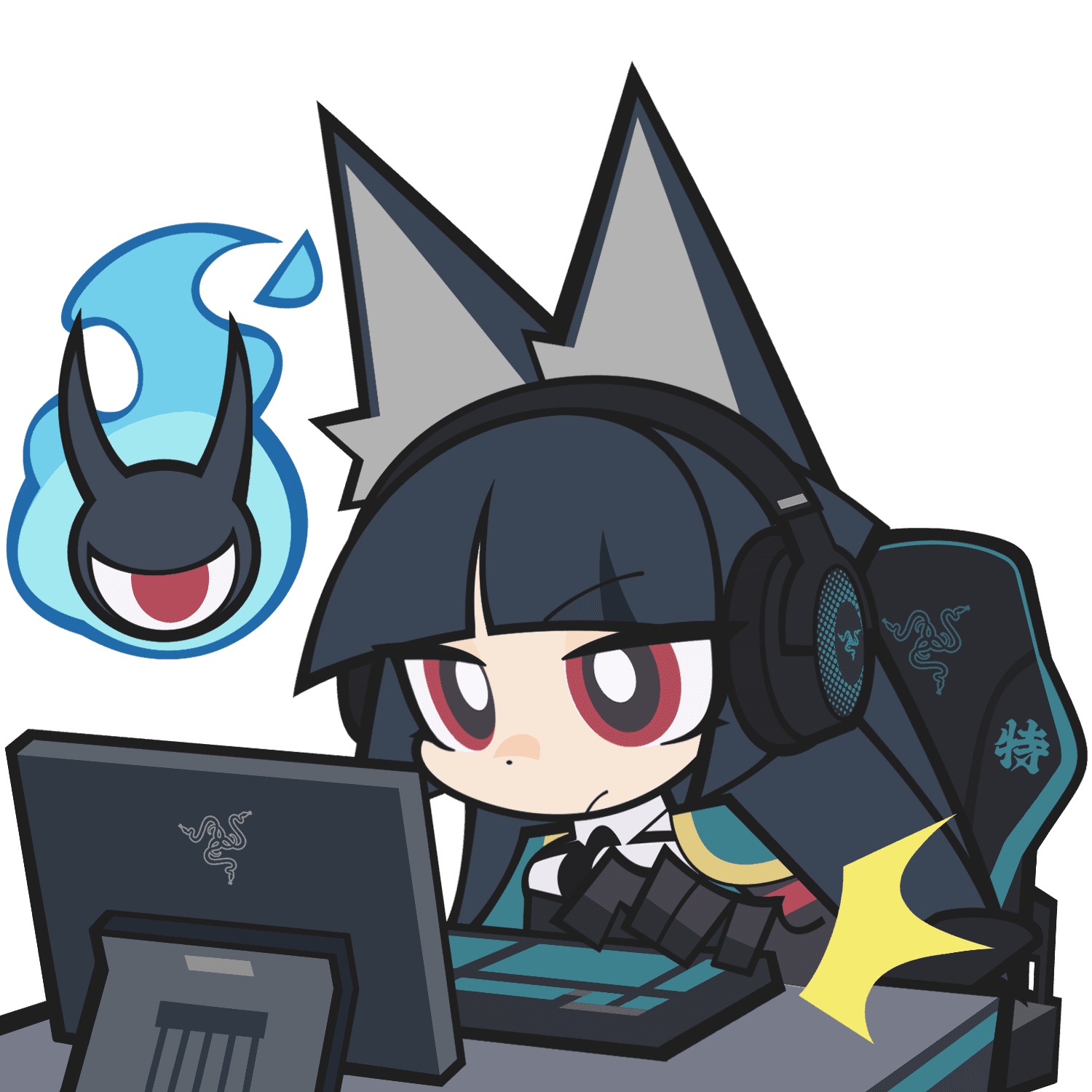 Os emojis da série de esports da Hoshimi Miyabi já estão disponíveis
