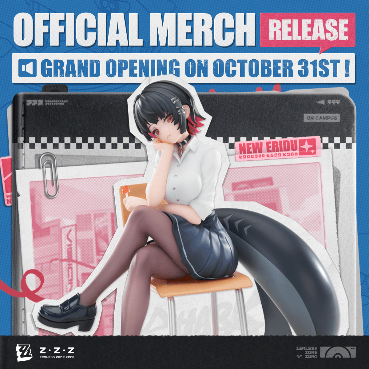 Zenless Zone Zero Official Merchandise Now Available on Amazon!
