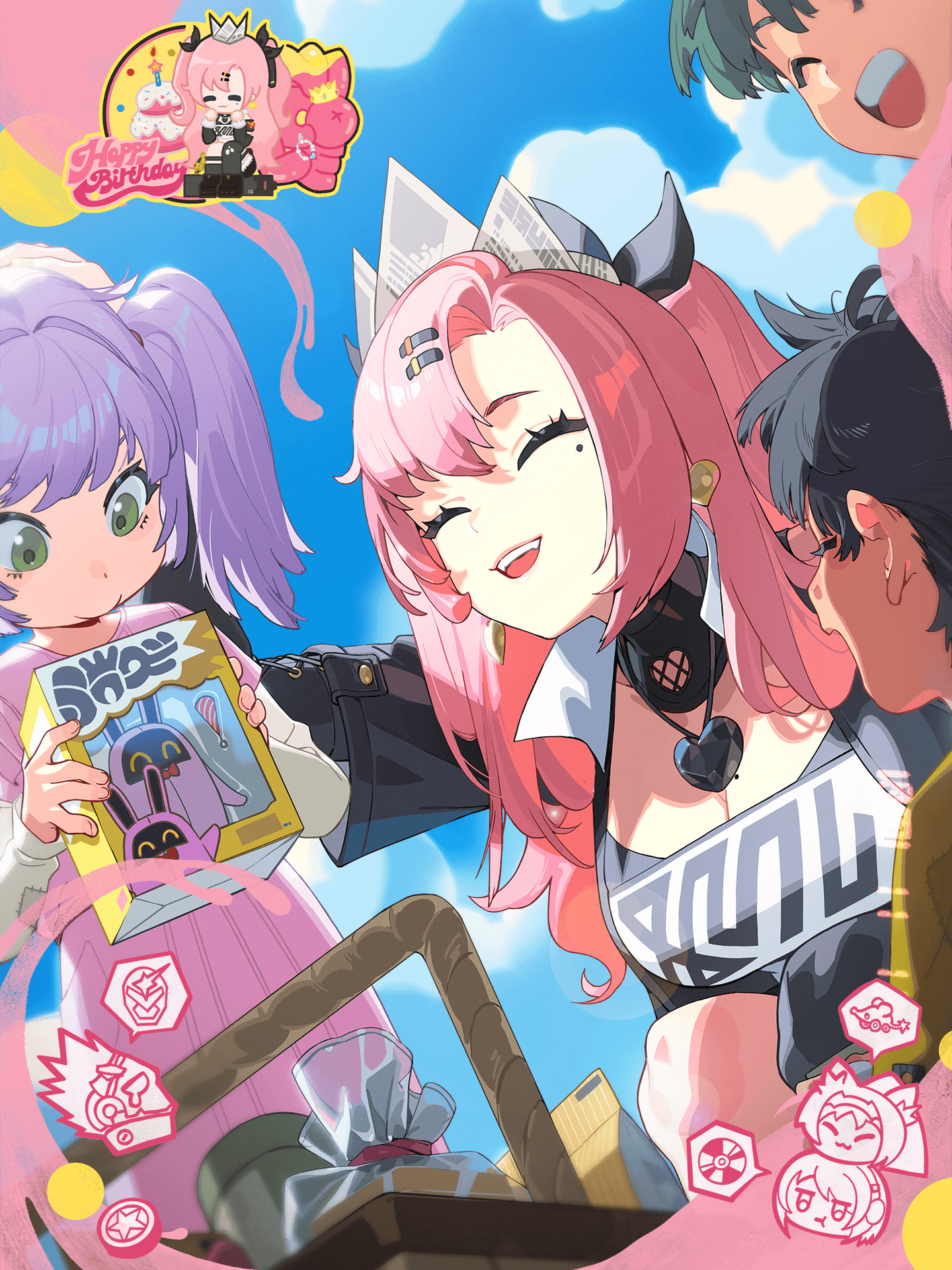 Feliz aniversário, Nicole 丨 Dennies até a lua!