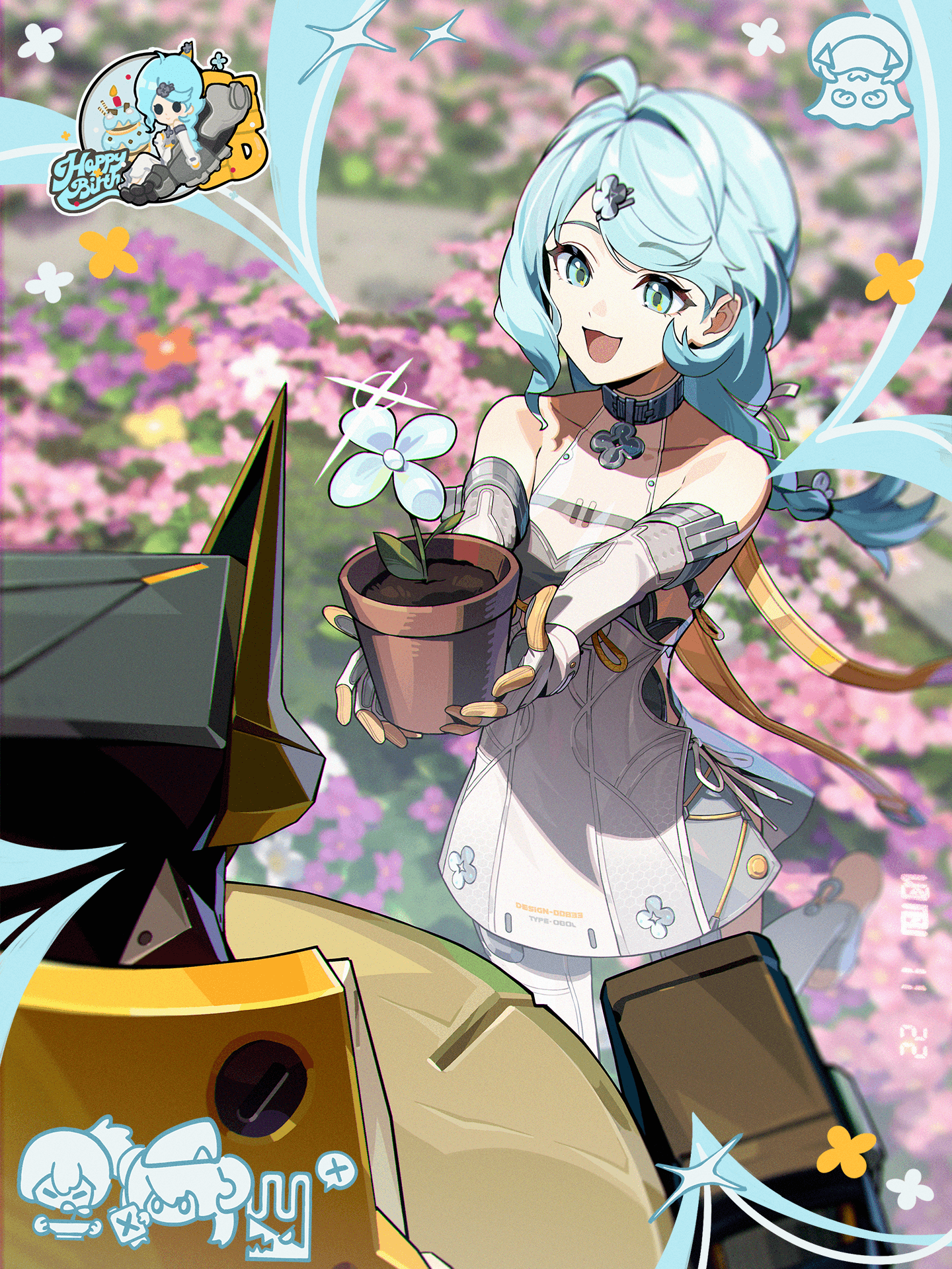 Feliz aniversário, Seed | Flores Que Desabrocham