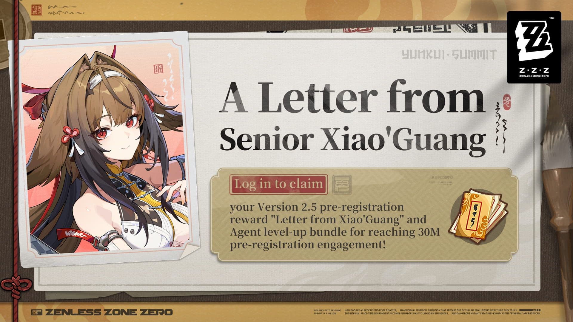 Carta da Veterana Shunguang