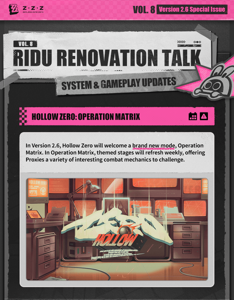 Conversa Sobre a Renovação de Ridu Vol. 8: Atualizações do Sistema e Jogabilidade