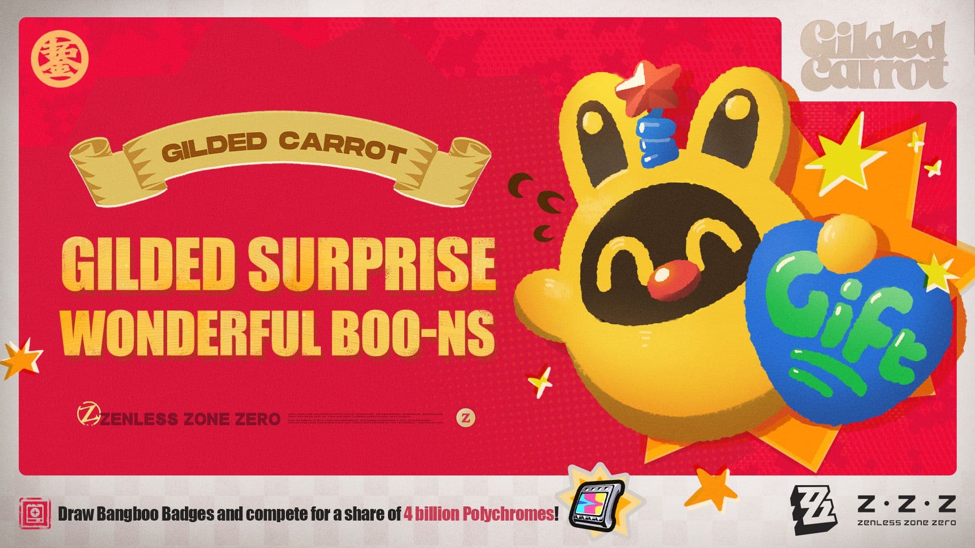 Detalhes do Evento "Surpresa Dourada, Boo-nus Chegando!"